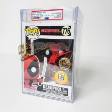 7-11 EXCLUSIVE Deadpool In Cake Funko POP! Figure Signed By Rob Liefeld PSA Authenticated