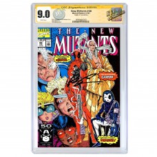 THE NEW MUTANTS #98 CGC SS 9.0 (DIRECT EDITION) SIGNED BY ROB LIEFELD