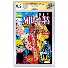THE NEW MUTANTS #98 FACSIMILE EDITION CGC SS 9.8 SIGNED BY ROB LIEFELD