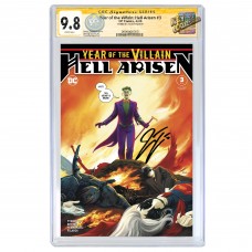 YEAR OF THE VILLAIN: HELL ARISEN #3 CGC SS 9.8 SIGNED BY JAMES TYNION IV