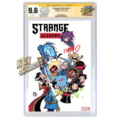 STRANGE ACADEMY #1 SKOTTIE YOUNG VARIANT  CGC SS 9.6 SIGNED BY SKOTTIE YOUNG