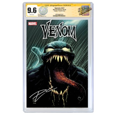VENOM #27 STEGMAN VARIANT CGC SIGNATURE SERIES 9.6 SIGNED BY DONNY CATES