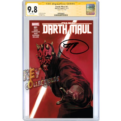 DARTH MAUL #1 CGC SIGNATURE SERIES 9.8 SIGNED BY RAY PARK